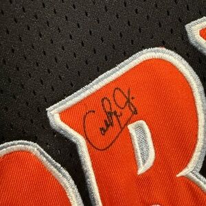 Black and Orange Sports Jersey